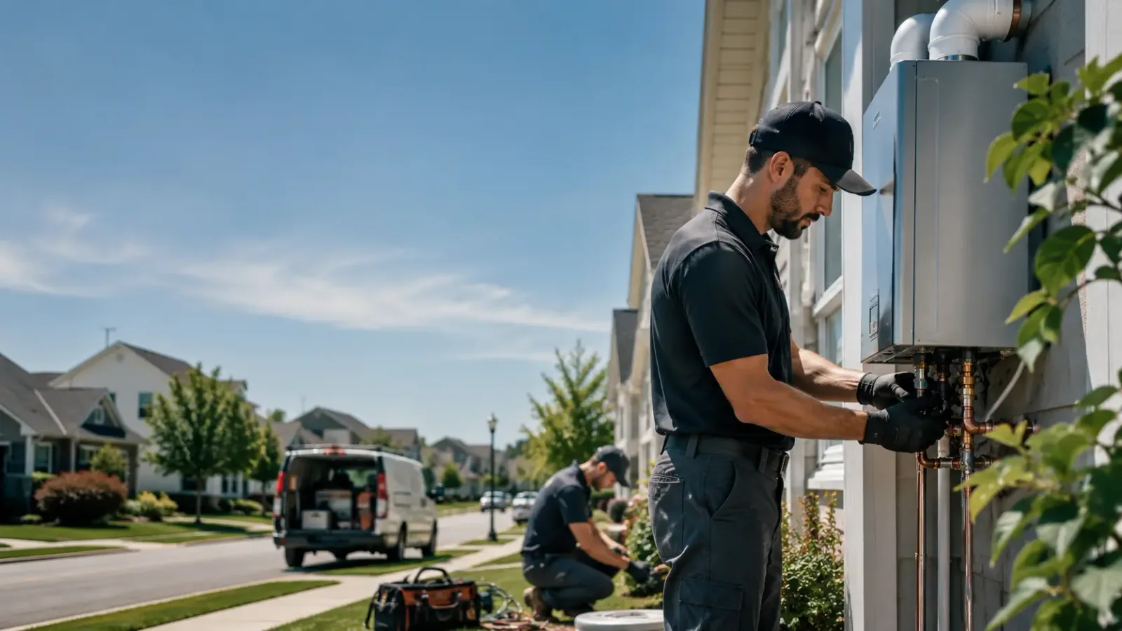 Tankless Water Heater Installation in Bexley, OH
